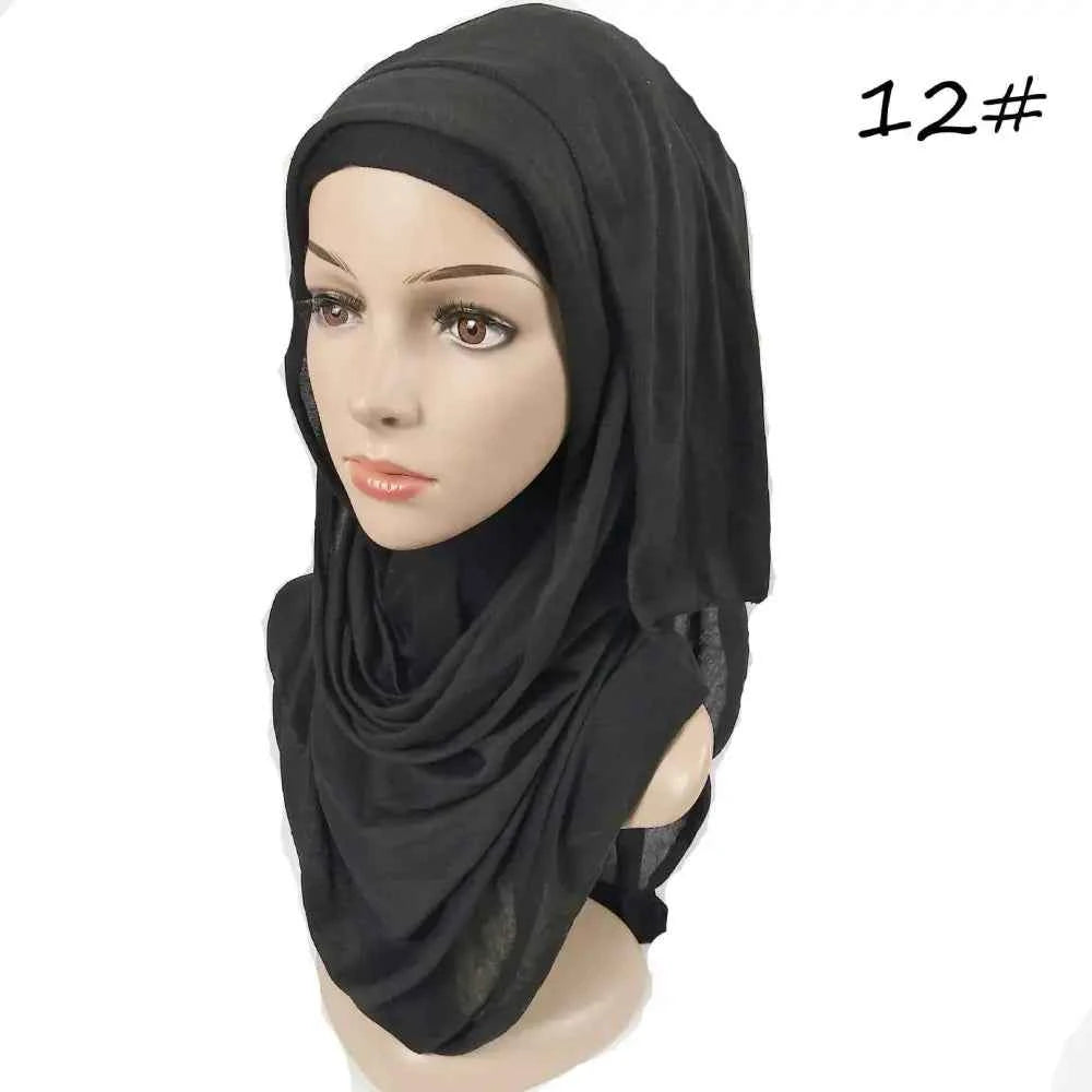 Moslim Chiffon Hijab 180×80 cm – Licht & Ademend Hoofddoek voor Islam