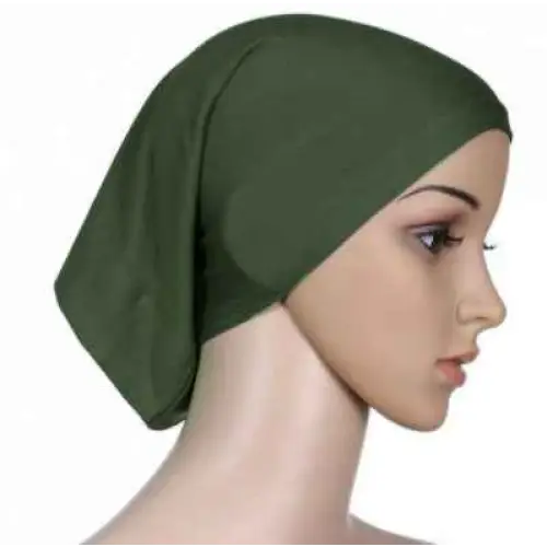 Moslim Tulband Hijab – Veelzijdige Effen Kleuren, Comfortabel