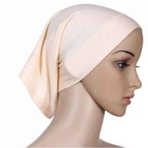 Moslim Tulband Hijab – Veelzijdige Effen Kleuren, Comfortabel