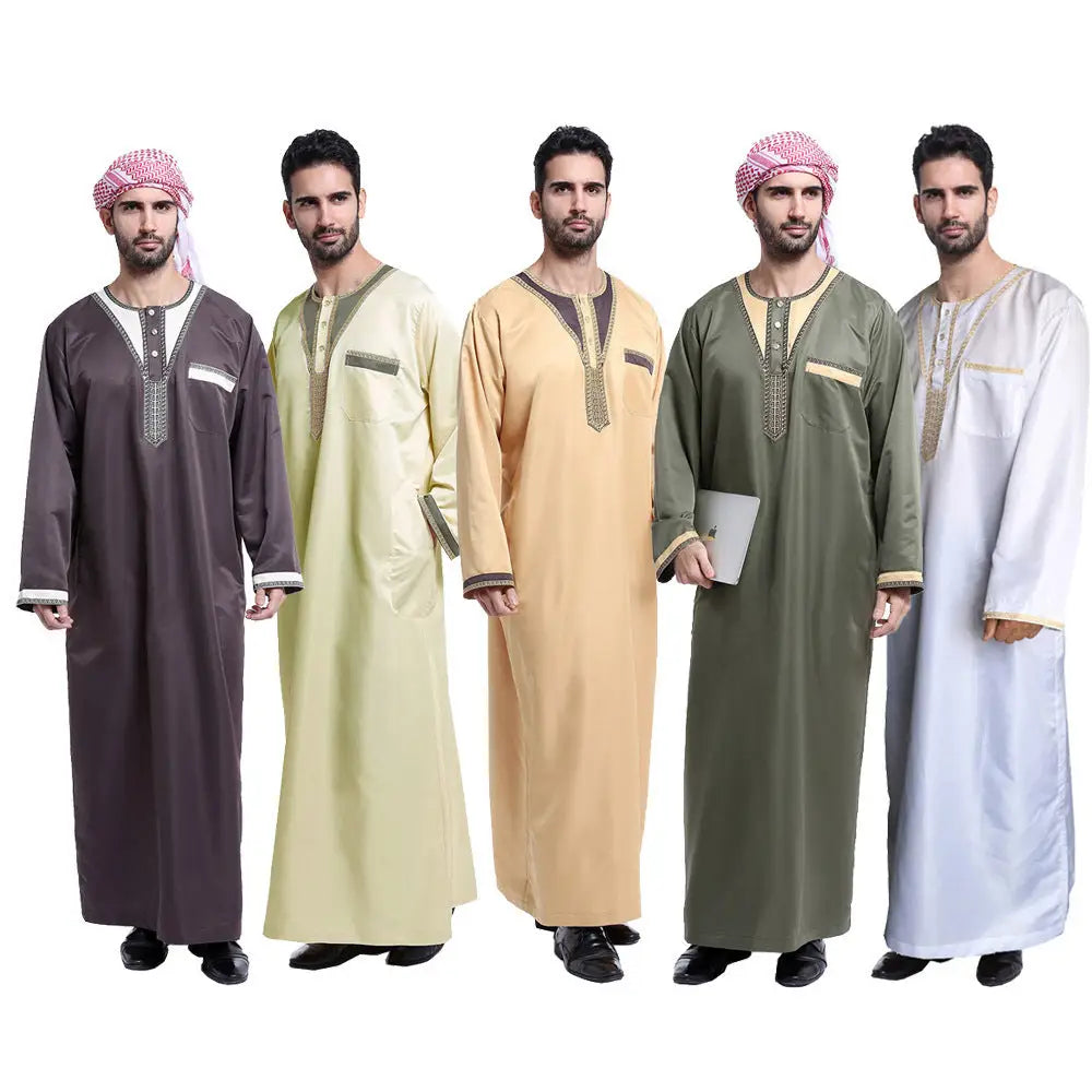 Muslim Arab Middle Eastern Men’s Robe
