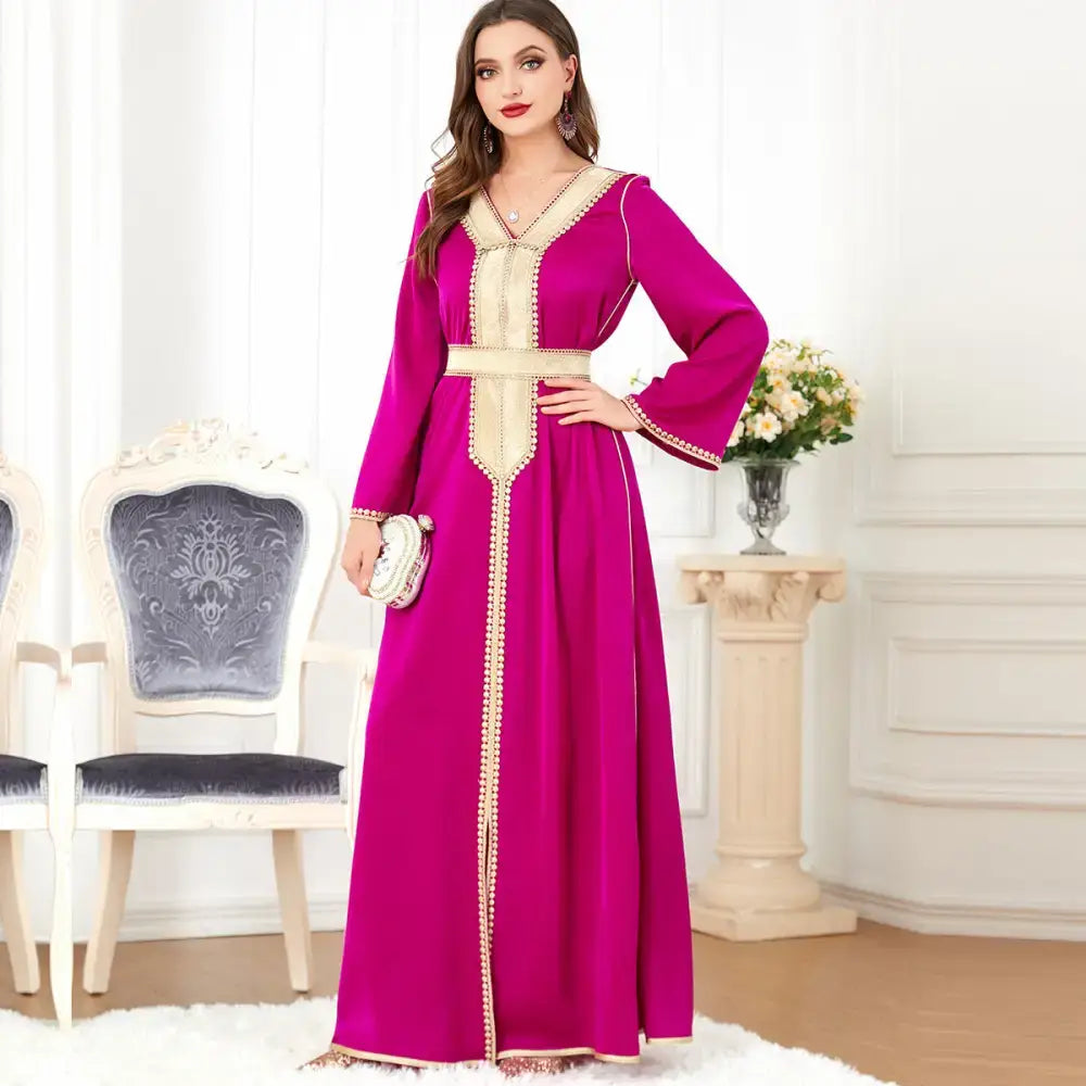 Robe musulmane pour femmes du Moyen-Orient