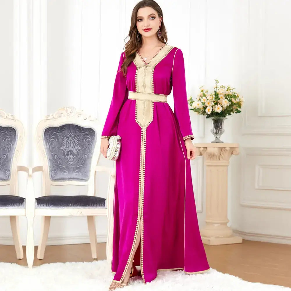 Robe musulmane pour femmes du Moyen-Orient