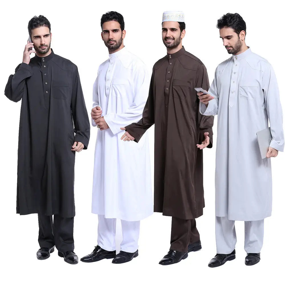 Muslims Arabia Mideast men’s robe suit TH805