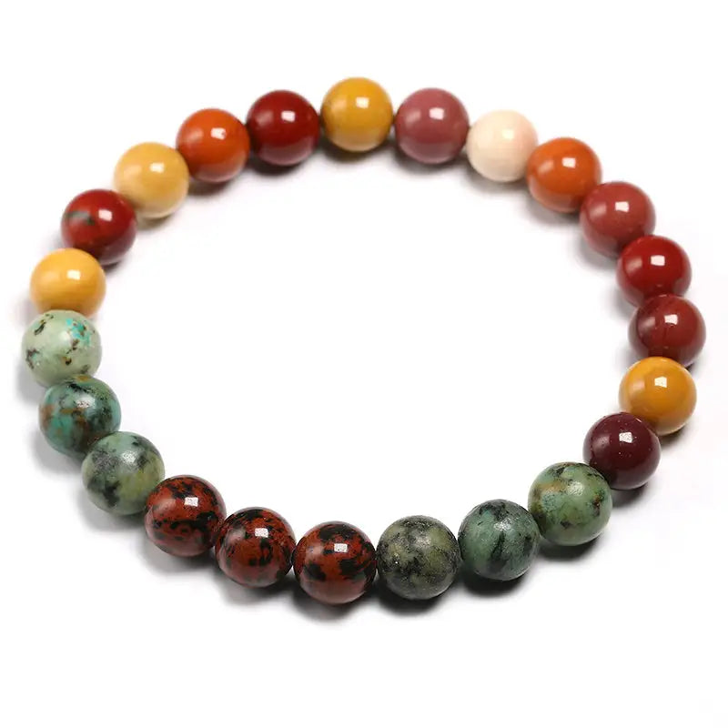 Natural Stone 8MM108 Jewelry Set Lapis Lazuli Jewelry - Bracelet3