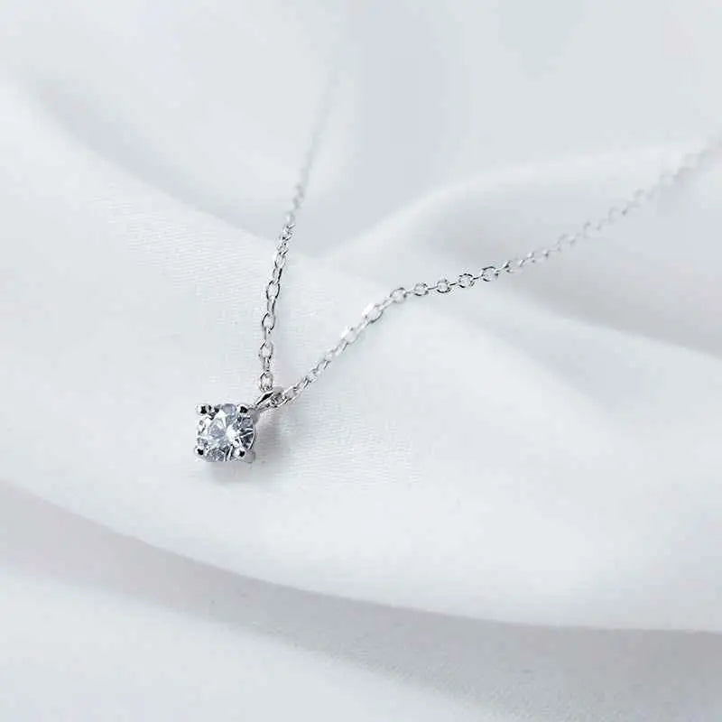 Necklace with Silver Necklace