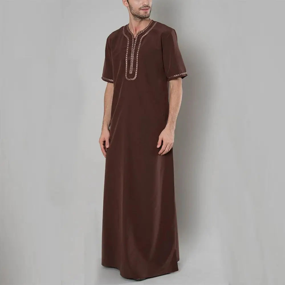 New Loose Men’s Casual Muslim Robe