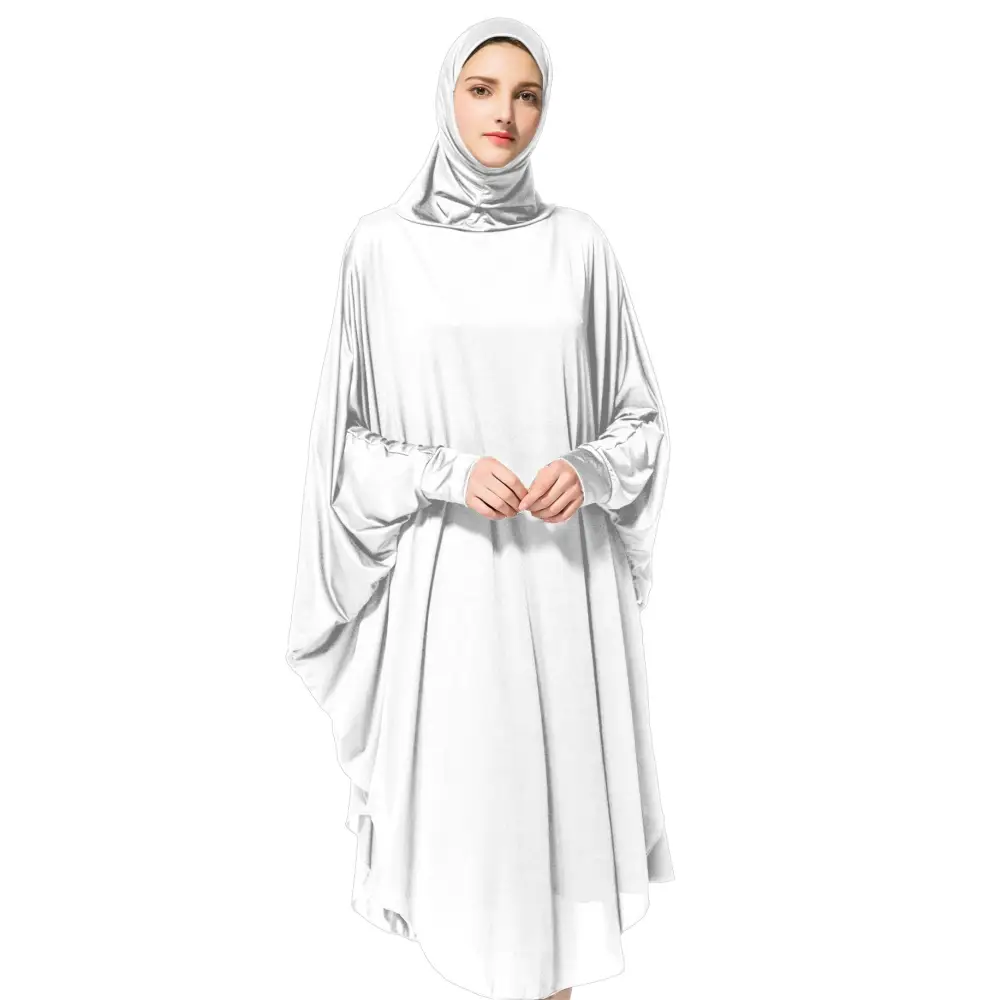Traditional Muslim Ladies’ Worship Service - White / 2XL
