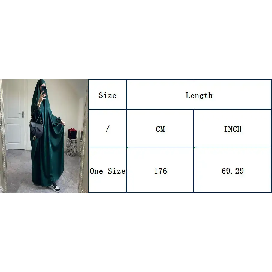 Robe de prière une pièce pour femme, Dubaï, Turquie