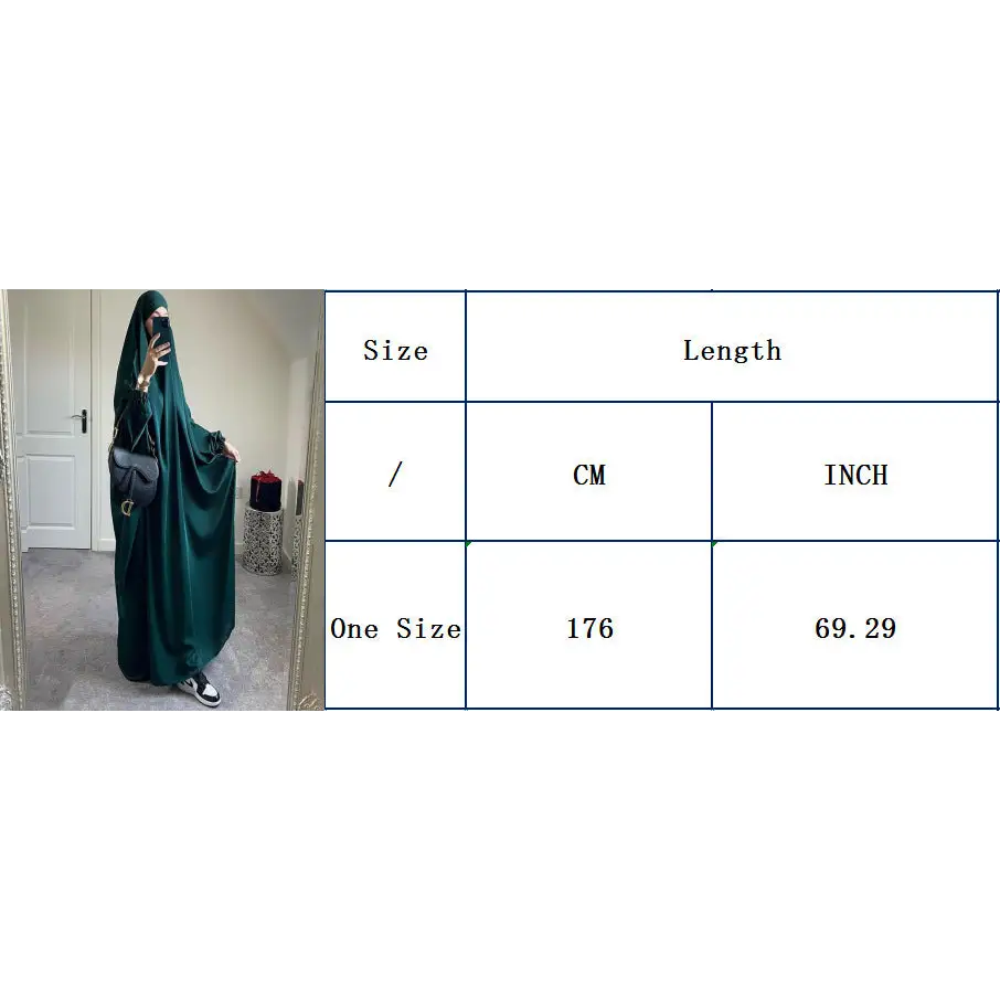 Women’s Dubai Turkey One-piece Prayer Dress