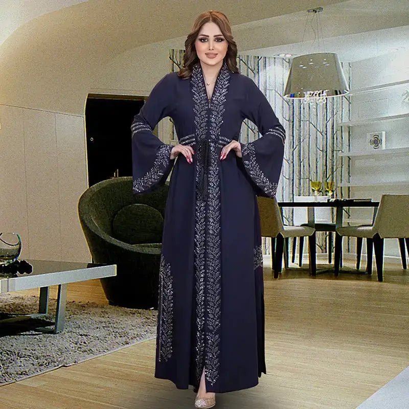 Robe musulmane pour femme, robe arabe
